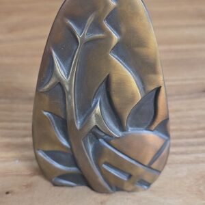 KIM OBRZUT Corn Maiden LISTED ARTIST HOPI BRONZE STATUE Signed